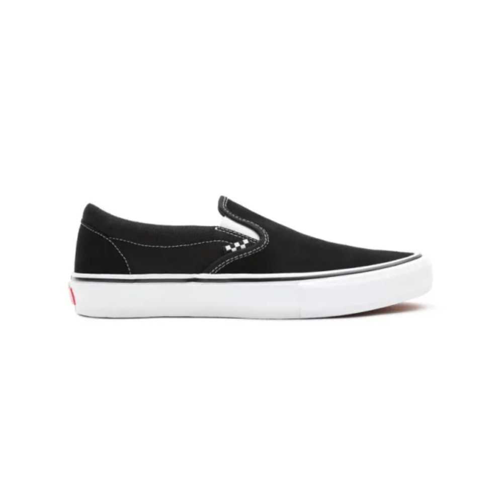 Skate Slip-On Black White