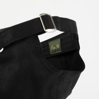 BIG CURSIVE LOW PRO CAP Black