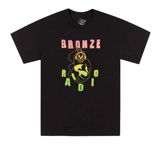 Bronze Radio Tee Black