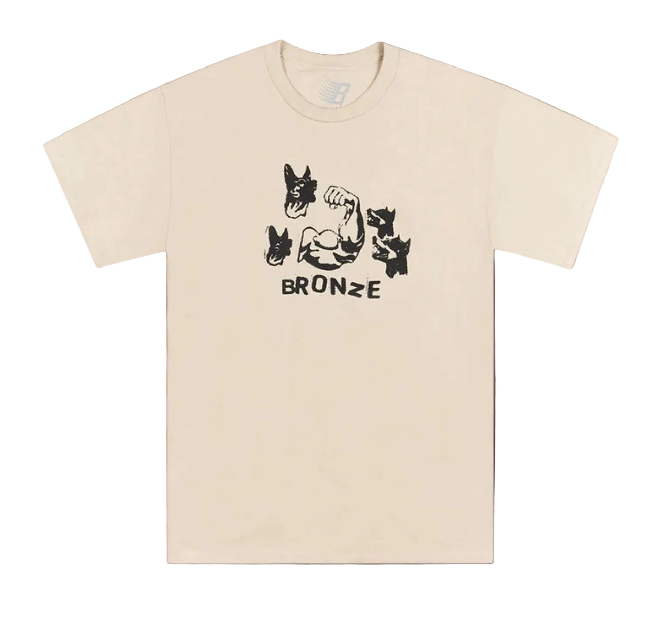Dog Muscle Tee Sand