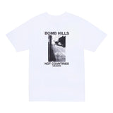 Bomb Hills Not Countries T-Shirt White