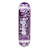 Plus and Minus Deck White 8"