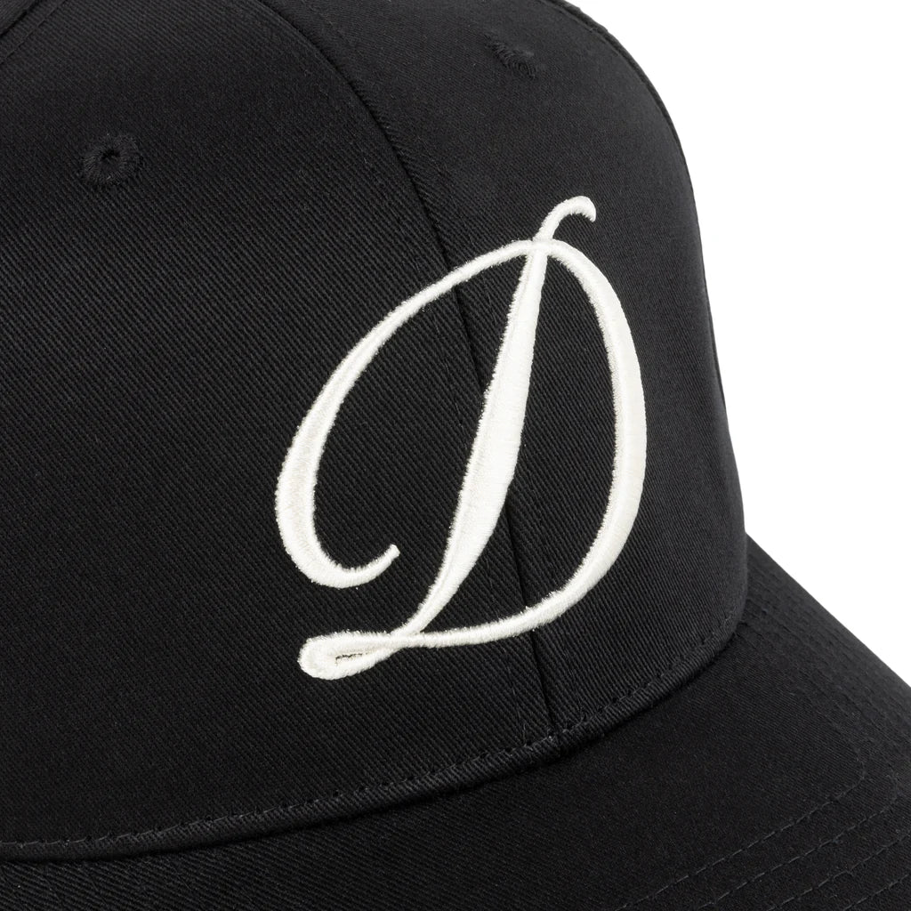 D Full Fit Cap Black