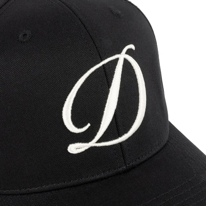 D Full Fit Cap Black
