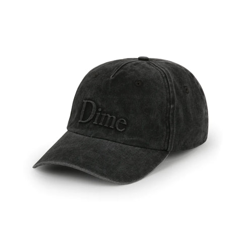 CLASSIC EMBOSSED UNIFORM CAP Charcoal washed