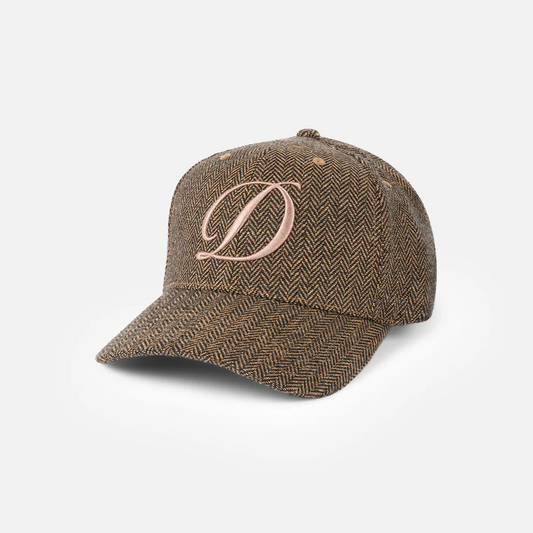 D Full Fit Cap  Herringbone Oak