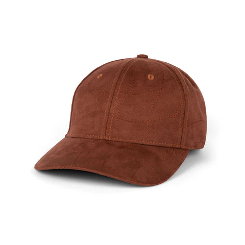 Wave Quilted Full Fit Cap Caramel