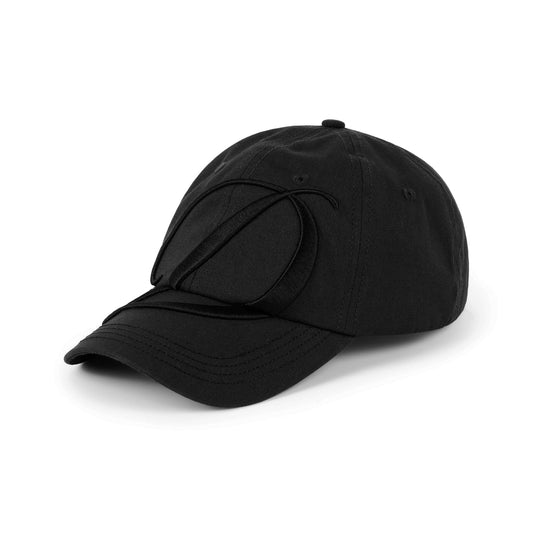 BIG CURSIVE LOW PRO CAP Black