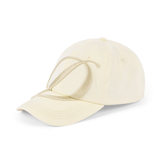 BIG CURSIVE LOW PRO CAP Cream