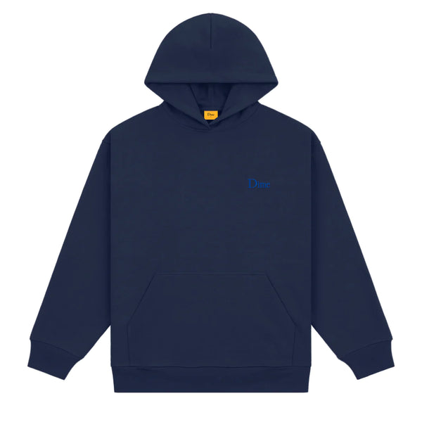 Classic Small Logo Hoodie Navy