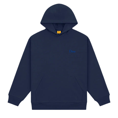 Classic Small Logo Hoodie Navy
