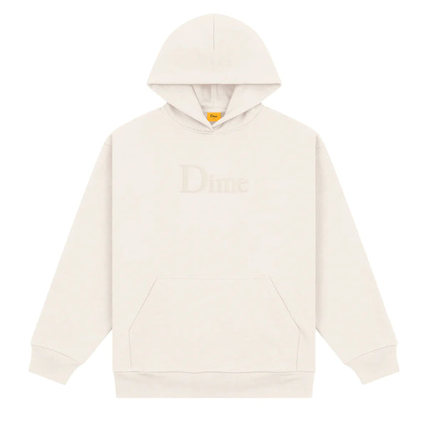 Classic Chenille Logo Hoodie Bone