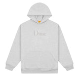 Classic Chenille Logo Hoodie Heather gray