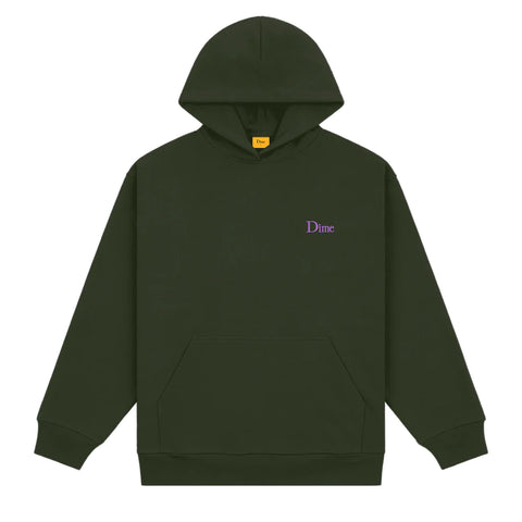CLASSIC SMALL LOGO HOODIE Forest Green