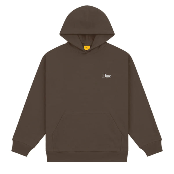 Classic Small Logo Hoodie Driftwood