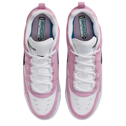 NIKE AIR MAX ISHOD PINK FOAM BLACK WHITE LT PHOTO BLUE