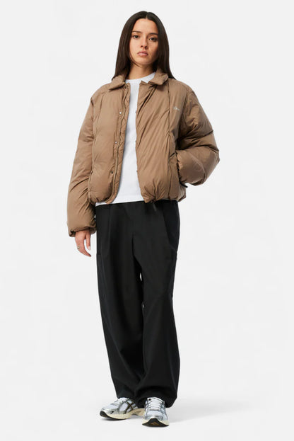 Pleated Puffer Bronze