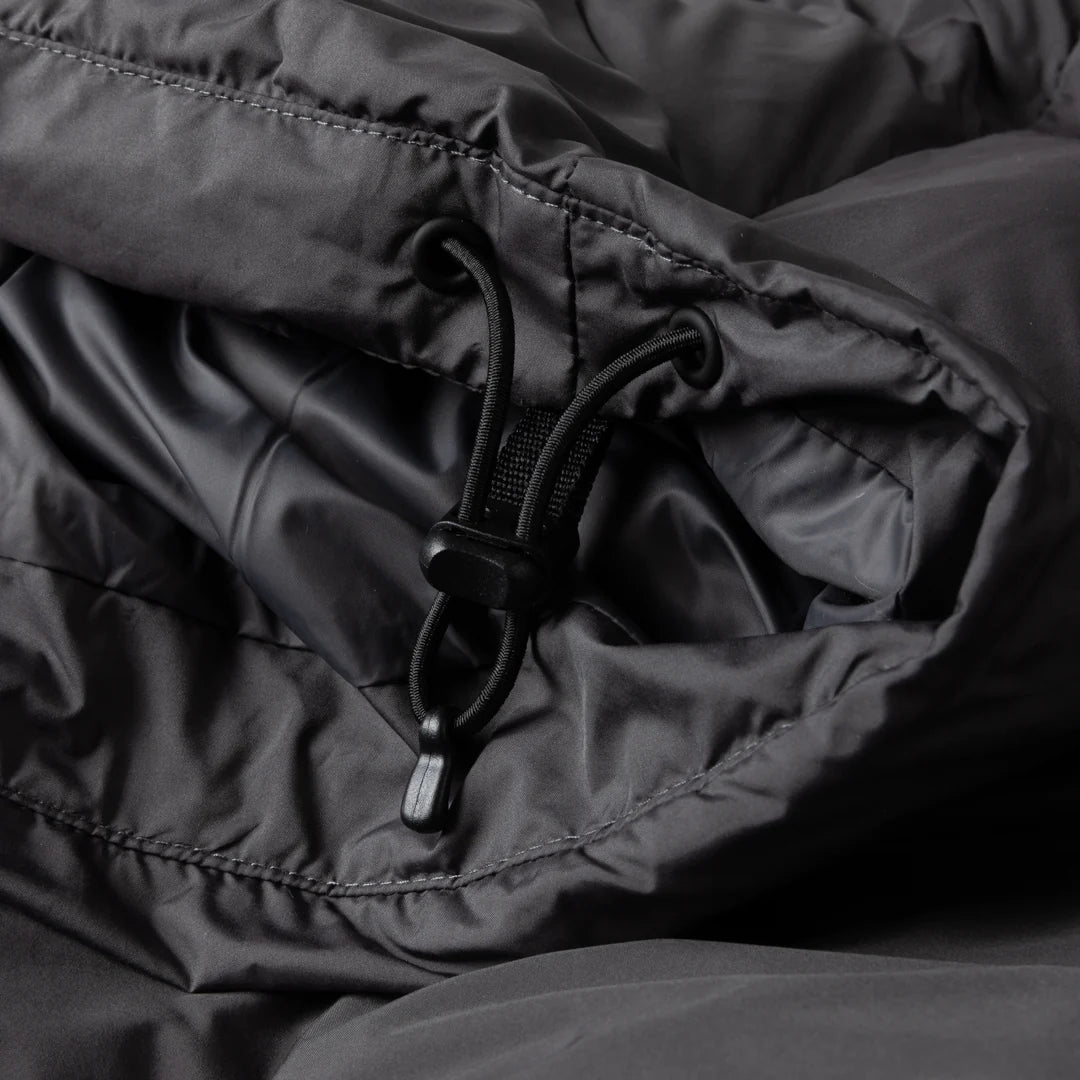 Pleated Puffer Charcoal