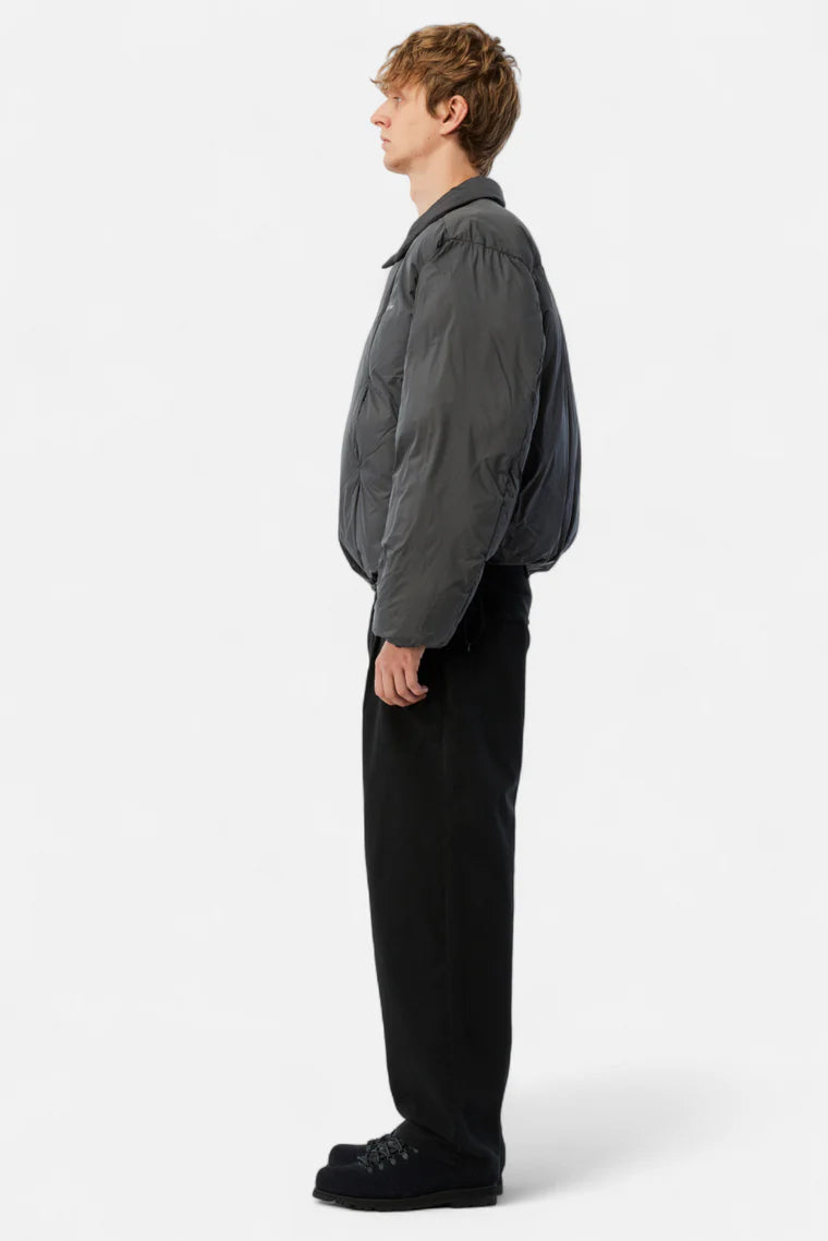 Pleated Puffer Charcoal