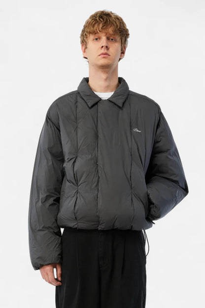 Pleated Puffer Charcoal