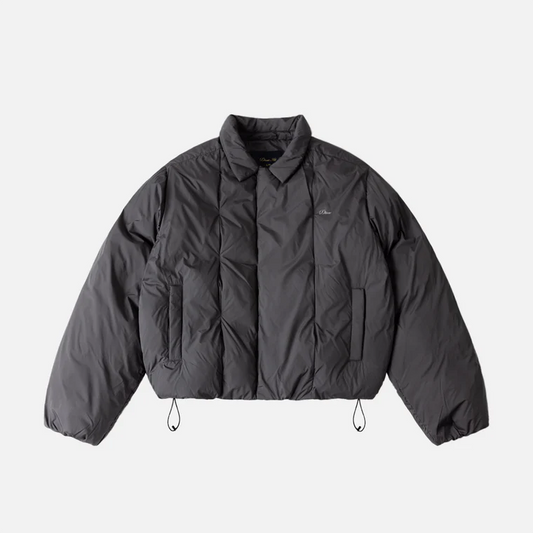 Pleated Puffer Charcoal