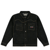 Denim Western Jacket Black washed