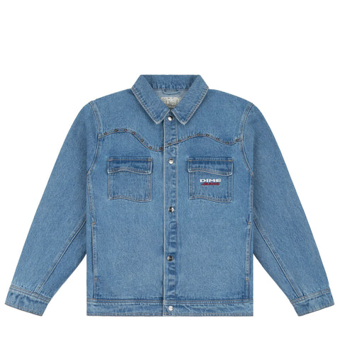Denim Western Jacket Light blue washed