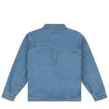 Denim Western Jacket Light blue washed
