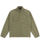 Hiking Zip Off Sleeves Jacket Olive Green