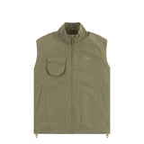 Hiking Zip Off Sleeves Jacket Olive Green