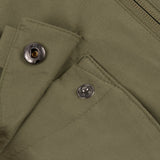 Hiking Zip Off Sleeves Jacket Olive Green