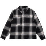 Maar Long Sleeve Button Up Shirt Gravel