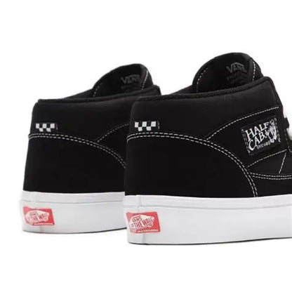 Skate Half Cab Black White