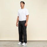 Relaxed Denim Pants Black Washed