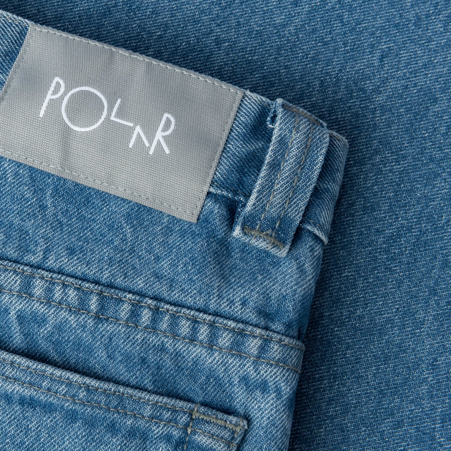 '93! Pants Mid Blue