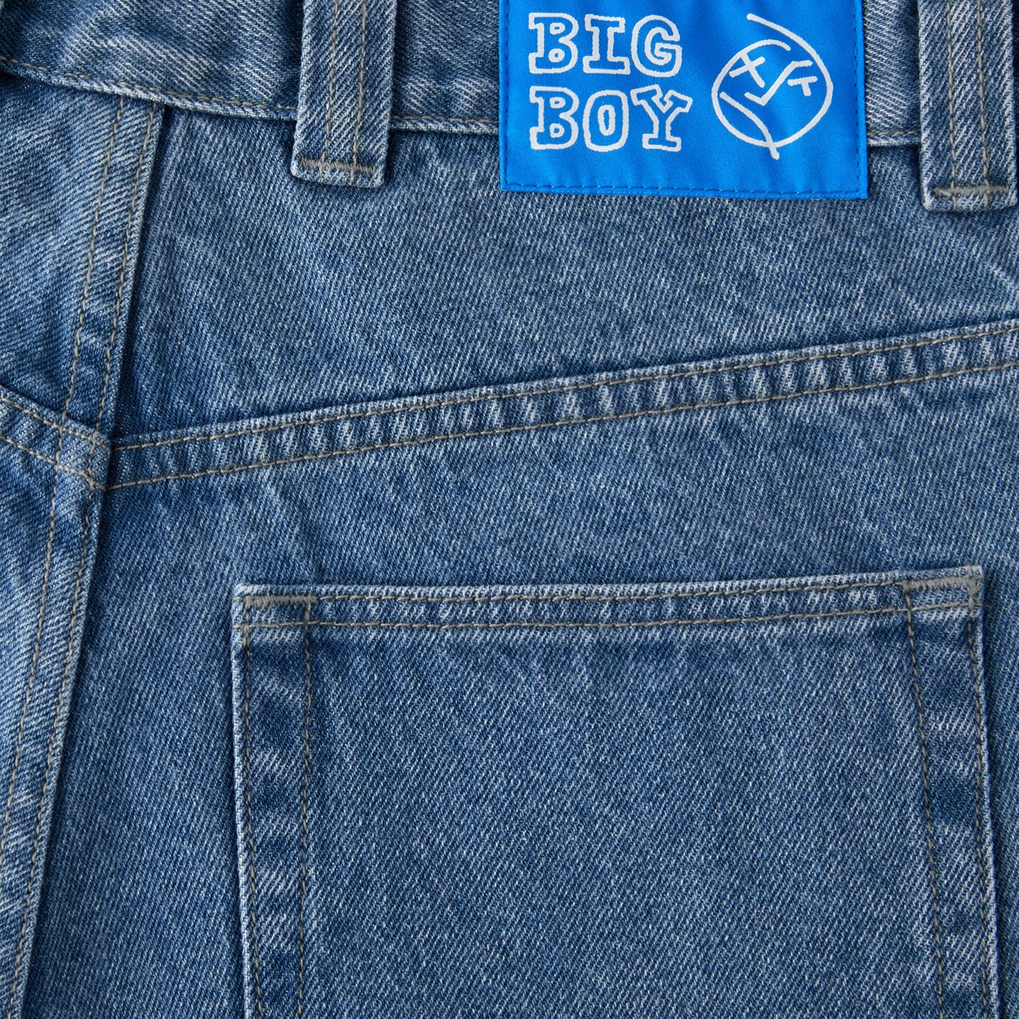 Big Boy Pants Mid Blue