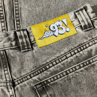 '93! PANTS  ACID BLACK