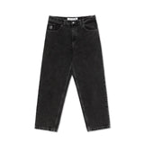 '93! PANTS SILVER BLACK