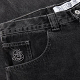 '93! PANTS SILVER BLACK