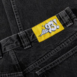 '93! PANTS SILVER BLACK