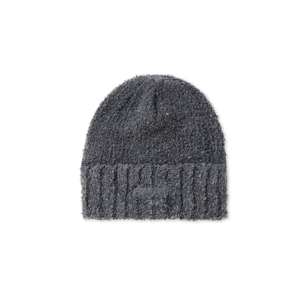 FLUFFY BEANIE GREY BLUE