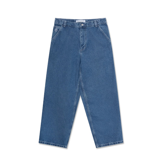 Big Boy Work Pants Blue Wash