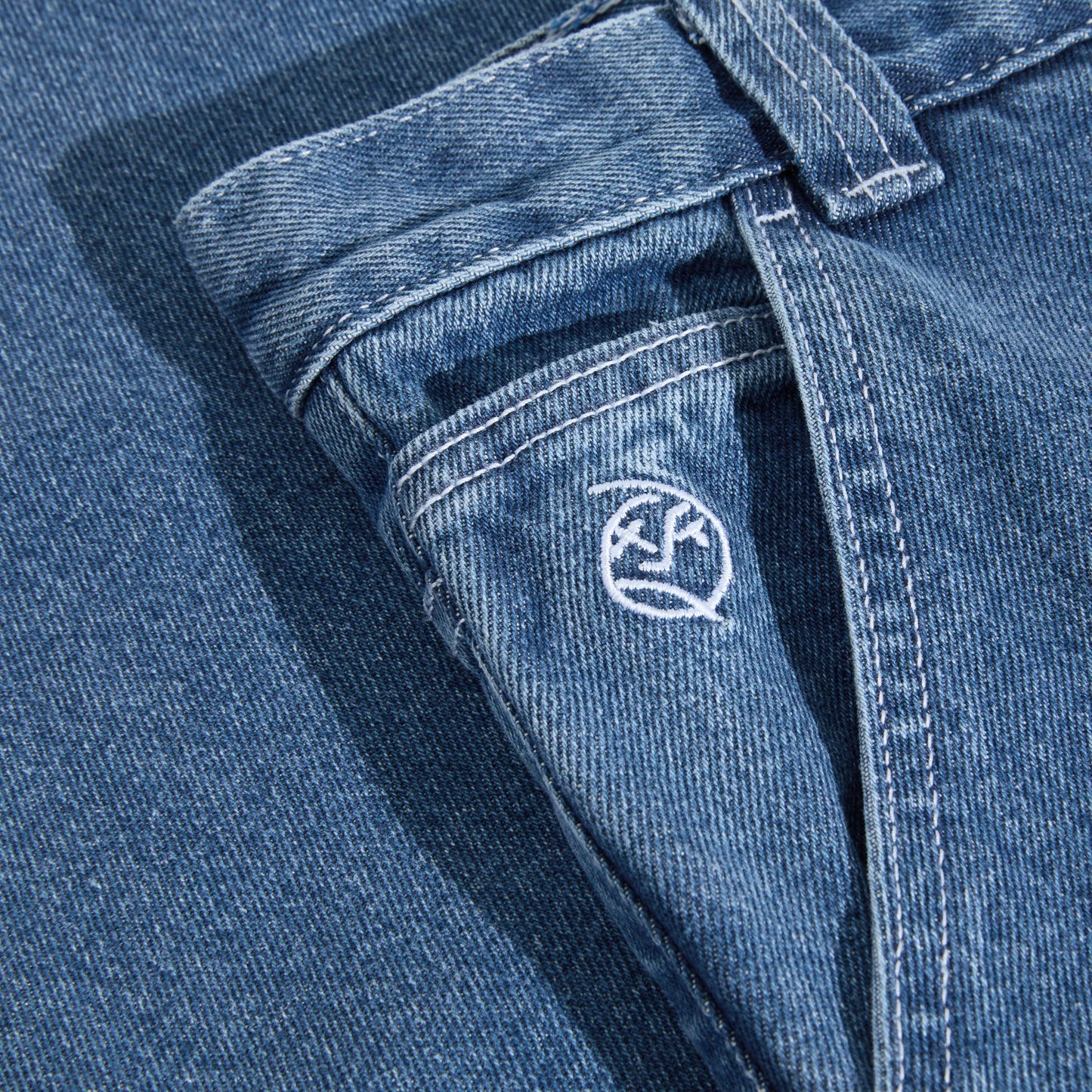 Big Boy Work Pants Blue Wash