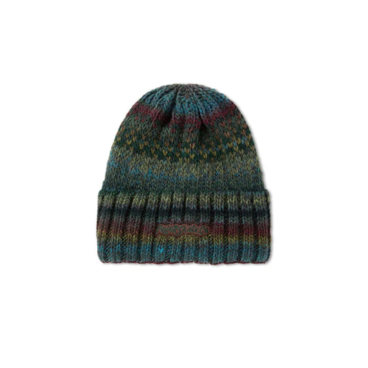 MULTI BEANIE BLUE WINE GREEN