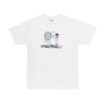 Quiet Frog Logo Tee White