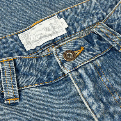 CLASSIC DENIM SHORTS SANDBLASTED INDIGO