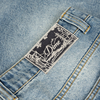 CLASSIC DENIM SHORTS SANDBLASTED INDIGO