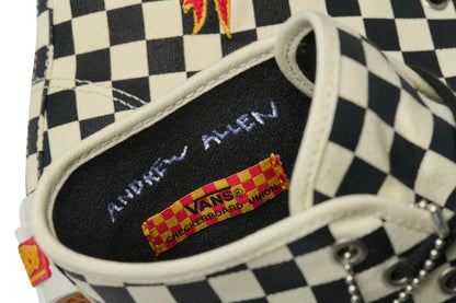 Vans Authentic High VCU Andrew Allen Checkered