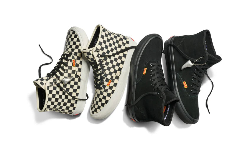 Vans Authentic High VCU Andrew Allen Checkered