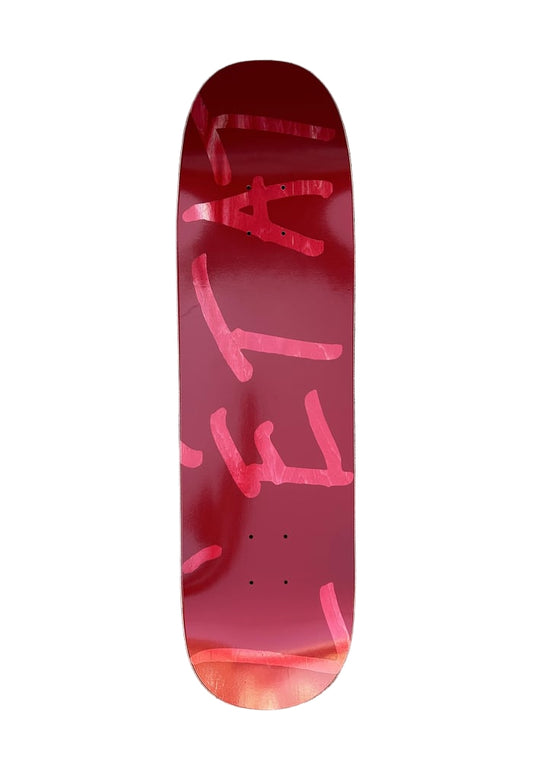 L'État Team Script Street Racer Red Red Deck 8.5"